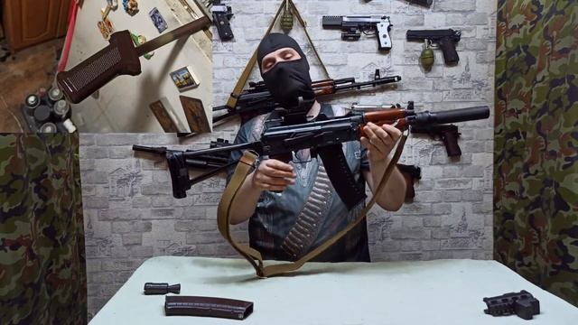 E&L АКС-74У - СТРАЙКБОЛЬНЫЙ ПРИВОД ИЗ СТАЛИ ОБЗОР И ТЕСТЫ