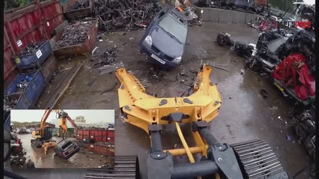 Как разобрать машину за 8 минут.
Утилизация автомобилей