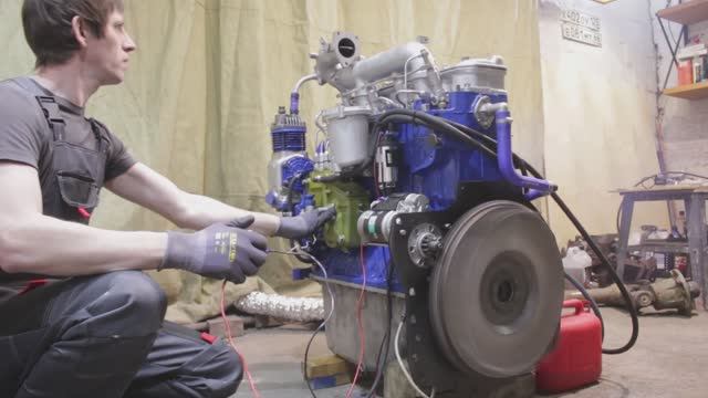 Первый запуск двигателя МТЗ Д-240 после капремонта