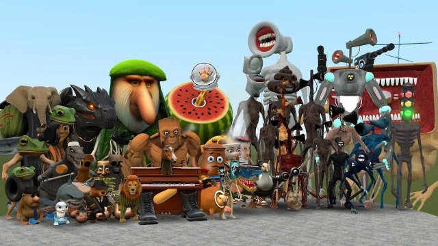 ВСЕ СИРЕНОГОЛОВЫЕ ПРОТИВ ВСЕХ ИТАЛЬЯНСКИХ МЕМОВ БРЭЙНРОТ