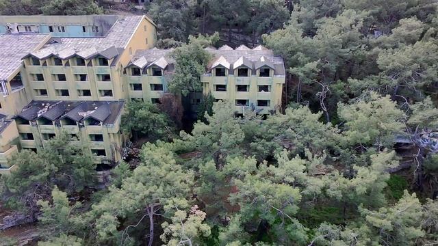 Заброшенный отель в Чамьюва Турция Кемер. Naturland Forest Resor