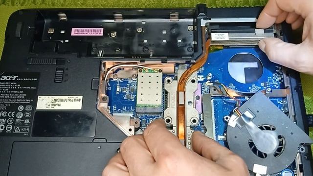 Замена процессора Acer Aspire 5315