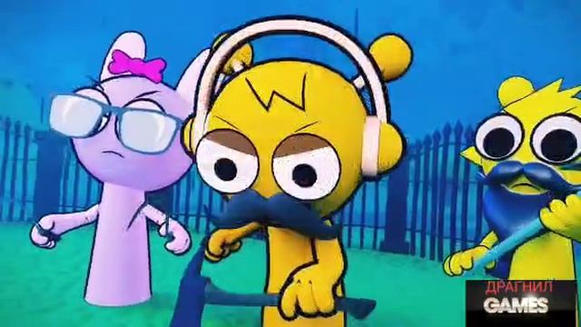 мультфильм про СПРУНКИ! СПРУНКИ мультфильмы! Sprunki incredibox!