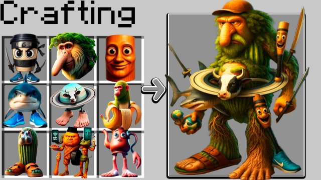 😱 Как СКРАФТИТЬ НОВОГО БРЕЙНРОТ ЖИВОТНОГО В МАЙНКРАФТ ? СЕКРЕТНЫЙ КРАФТ МЕМ БРЕЙНРОТ ЖИВОТНЫЕ