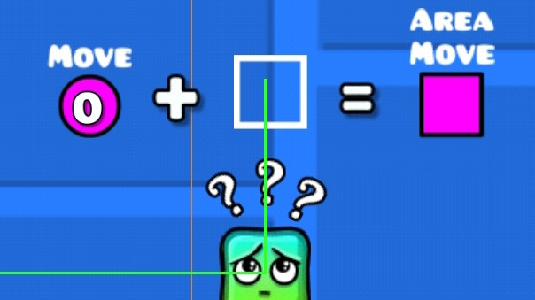 как пользоваться area move триггером в geometry dash(+бонус)