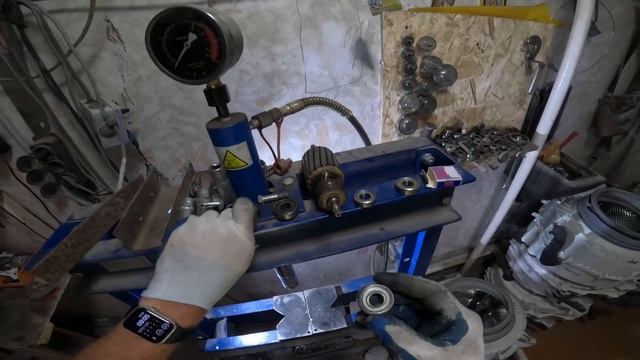 Замена подшипников двигателя стиральной машины Bosch