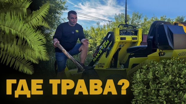 УНИЧТОЖИТЕЛЬ КУСТОВ И ДЕРЕВЬЕВ МУЛЬЧЕР MAKSTEM СКОС ТРАВЫ ❯ КАК УБРАТЬ ТРАВУ НА УЧАСТКЕ ❯ КУСТАРНИКИ