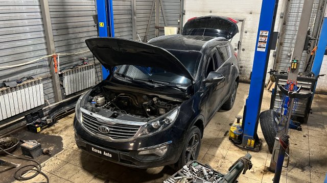 Kia Sportage 3. Капиталка мотора G4KD. Пробег 130 т.км.
