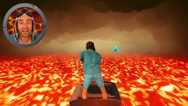 The Floor Is Lava 2_ Into the Volcano! 🌋 _ Brain Break Dance _ Danny Go!