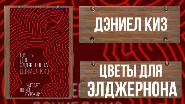 ЦВЕТЫ ДЛЯ ЭЛДЖЕРНОНА - ДЭНИЕЛ КИЗ - КЛАССИКА ФАНТАСТИКИ