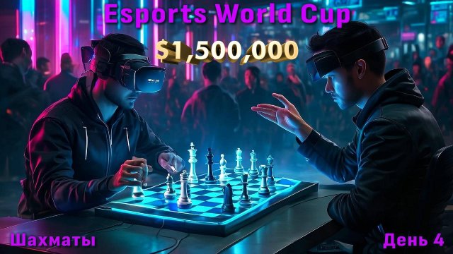 Финал! Карлсен - Фирузджа! $1.500.000 🏆 Esports World Cup 2025. День 4 🎤 Сергей Шипов ♛ Шахматы