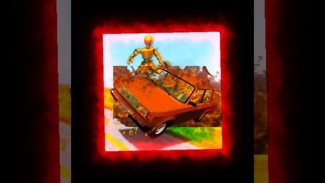 Аварии в ВАЗ краш тест симулятор 2 - небо горит(ПРЕМЬЕРА ТРЕКА). Релиз.