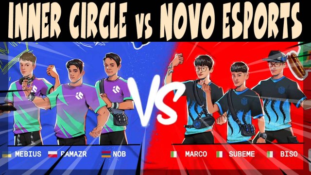 BRAWL STARS CHAMPIONSHIP 2025, 1/4 FINALS - INNER CIRCLE vs NOVO ESPORTS #brawlstars