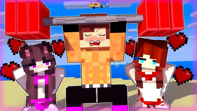 Сестра попала на пляжную вечеринку!? - Анимация для Майнкрафта