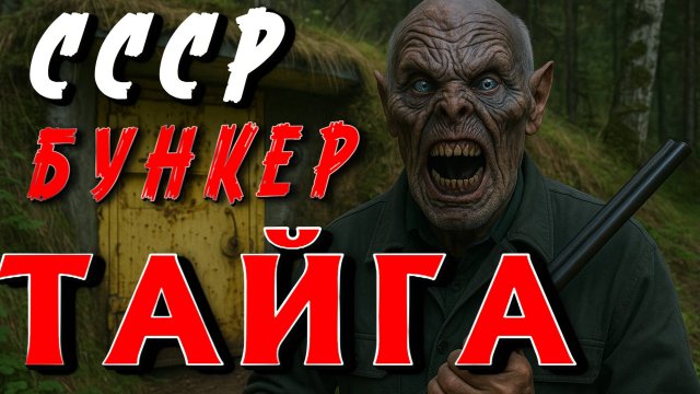 ЖУТКАЯ ТАЁЖНАЯ ИСТОРИЯ - СССР В ПОСЕЛКЕ СРЕДИ ТАЙГИ ВСКРЫЛИ БУНКЕР А ТАМ...СТРАШНАЯ ИСТОРИЯ НА НОЧЬ.