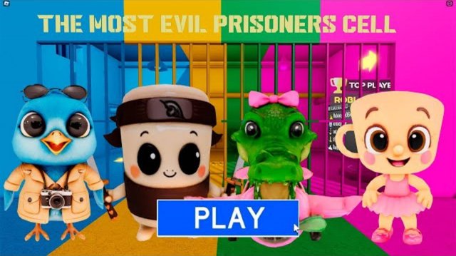 ДЕТЕНЫШИ СЕМЬИ ИТАЛЬЯНСКИХ ЖИВОТНЫХ СОВЕРШАЮТ ПОБЕГ ИЗ ТЮРЬМЫ! ОББИ РОБЛОКС #roblox #обби