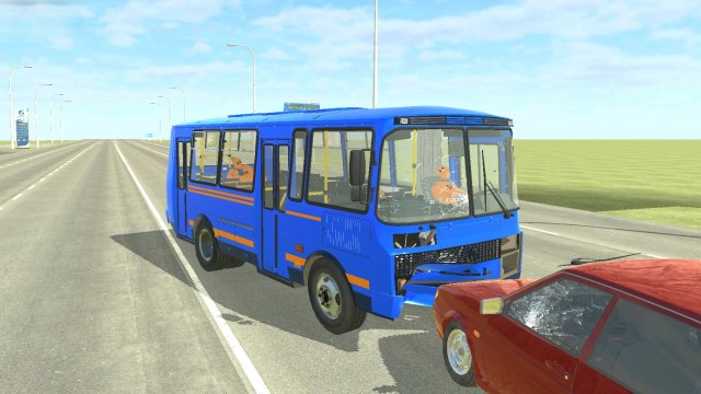 Выжить в Пазике в различных авариях в ваз краш тест симулятор 2