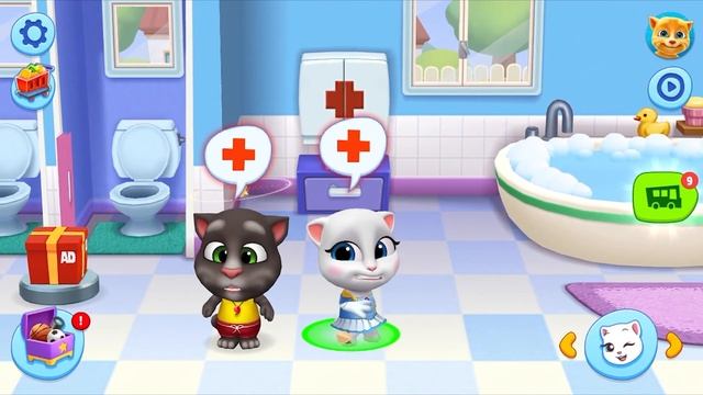 ВСЕ ВАВКИ в игре «Мой Говорящий Том: Друзья»! НОВЫЙ геймплей