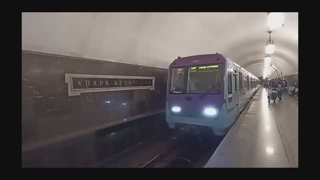 Парад поездов на Кольцевой линии к Юбилею Московского метрополитена (17 и 18.05.2025)