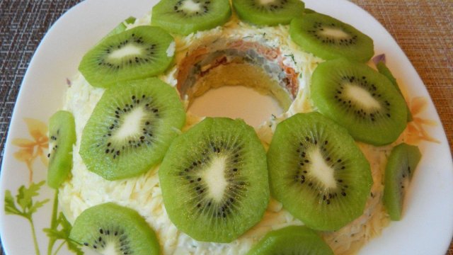 РОСКОШНЫЙ САЛАТ ИЗУМРУДНЫЙ.  НОВОГОДНЕЕ МЕНЮ