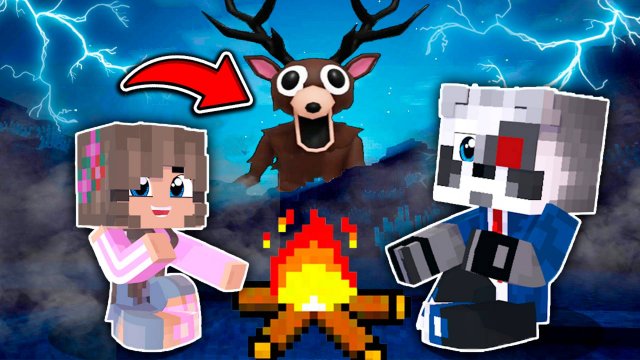 ОЛЕНЬ 99 НОЧЕЙ В ЛЕСУ - Майнкрафт фильм. THE DEER 99 Nights in The Forest MINECRAFT