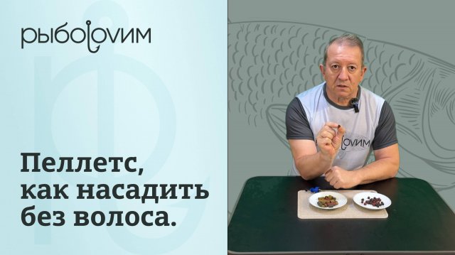 Как использовать пеллетс на рыбалке. Какой бывает пеллетс и как его насадить на крючок без волоса.