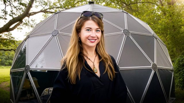 Мы провели 24 часа в купольном доме! Честный обзор глэмпинга