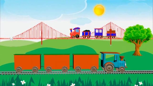 Поезда для детей. Виды поездов и вагонов для малышей