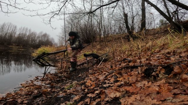 РЫБАЛКА НА ПОПЛАВОЧНУЮ УДОЧКУ В НОЯБРЕ