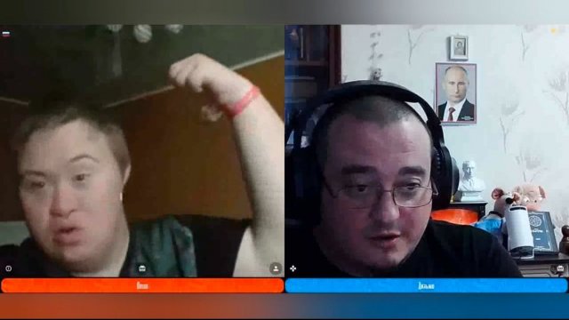 Разъяснил на пальцах молодому окраинцу. Чат-рулетка