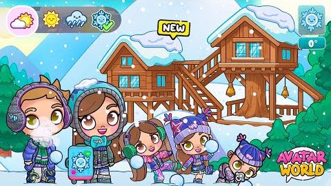 AVATAR WORLD ЗИМНИЙ ДЕНЬ