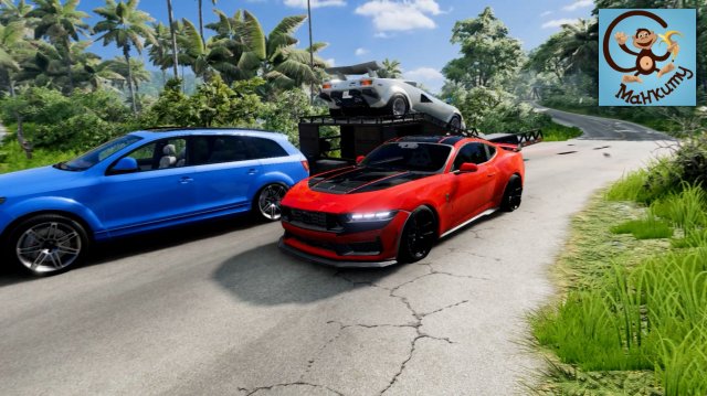 Мультик про машинки. Спортивные машины, Эвакуатор и Джунгли. МанкиМульт