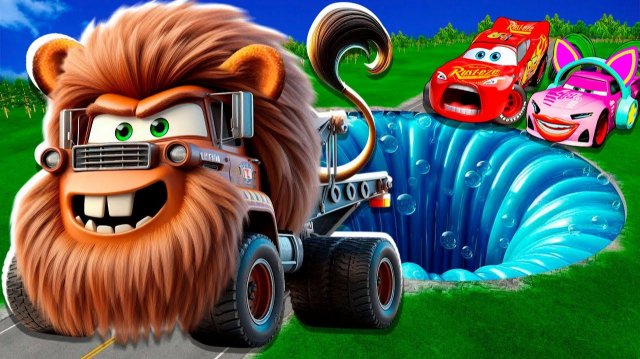 Машинки летают и прыгают! Развивающие мультики Машины помощники. Мультфильмы про машинки