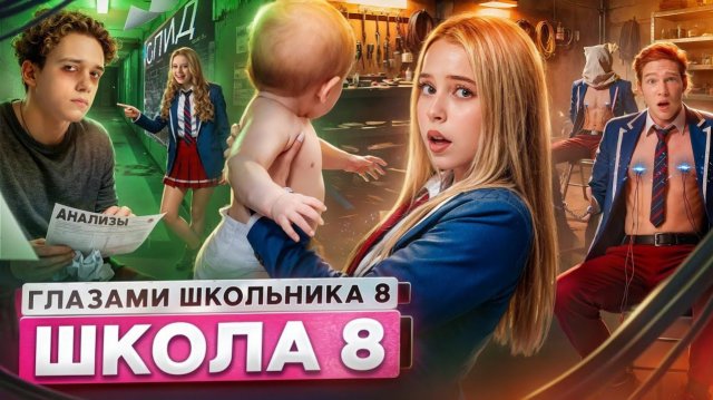 ШГШ От первого лица: Школа 8 сезон 8 серия 😮💨 МОЯ ДЕВУШКА СЕСТРА 🤯 ЗАРАЗИЛ ОДНОКЛАССНИКА