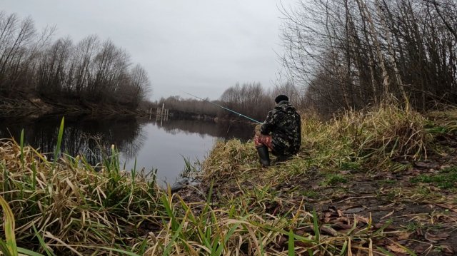 РЫБАЛКА НА ПОПЛАВОЧНУЮ УДОЧКУ В НОЯБРЕ