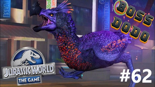 JURASSIC WORLD THE GAME #62 НОВЫЙ БОСС ДОДО! И НЕМНОГО ИВЕНТОВ!