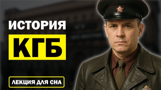 Лекции для Сна. Тайная история КГБ СССР: Как Рождалась Советская Разведка. Слушай и Засыпай