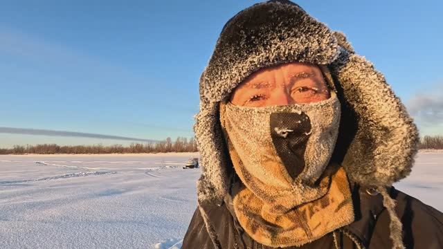 Проверка удочек. 3 день.