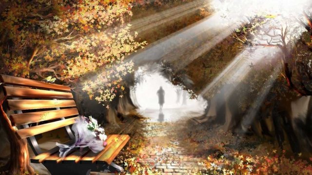 Закатная грань ноября. Музыкальная открытка.