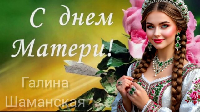 Поздравление С ДНЁМ МАТЕРИ Каждая мама мечтает услышать такие слова