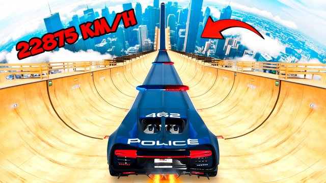 СУПЕР СПУСК БЕЗ ТОРМОЗОВ НА ЧИТЕРСКОМ ЛИМУЗИНЕ В ГТА 5! GTA 5 ОНЛАЙН ЭКСПЕРИМЕНТ