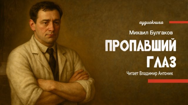 «Пропавший глаз». М.А. Булгаков. Аудиокнига. Читает Владимир Антоник.