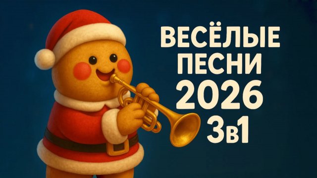 НОВОГОДНИЙ СБОРНИК ВЕСЁЛЫХ ПЕСЕН ДЛЯ ДЕТЕЙ 2026.