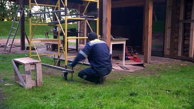 Переделка заброшенного дома в деревне