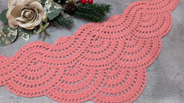 ✨Роскошная шаль крупными ВЕЕРАМИ от Ализе ✨ Подробно ✨ Часть 1 ✨