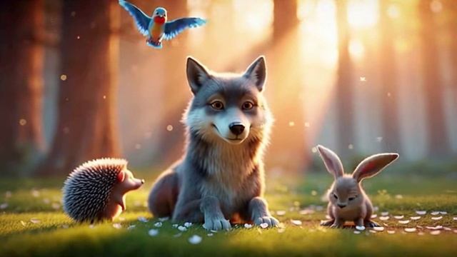 Мультик мультфильм про волка 1