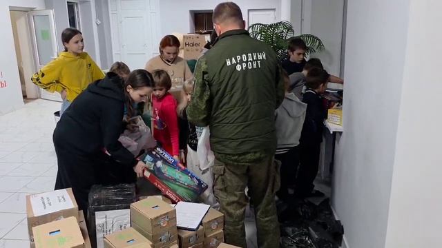 Волжские волонтеры доставили очередную партию гумпомощи в ДНР