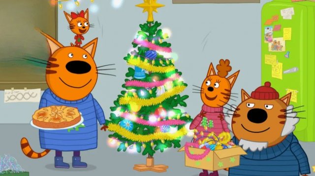 ТРИ КОТА ЗИМНИЕ ПРИКЛЮЧЕНИЯ - МУЛЬТИКИ ТРИ КОТА ДЛЯ МАЛЫШЕЙ