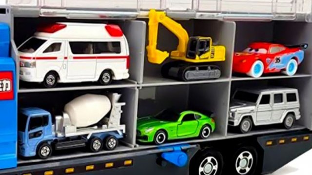 Машинки летают и прыгают! Развивающие мультики Машины помощники. Мультфильмы про машинки