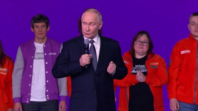 Владимир Путин. Церемония вручения премии #МыВместе 3 декабря 2025 года.